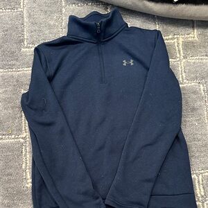 Under Armour Dark Blue Half-Zip Top